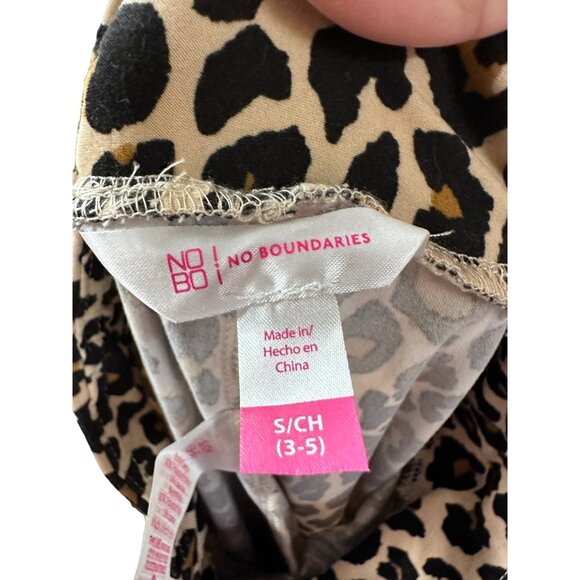 🌸3/$15🌸Cheetah Print Leggings Size Small Child sz 3-5 - Picture 7 of 7